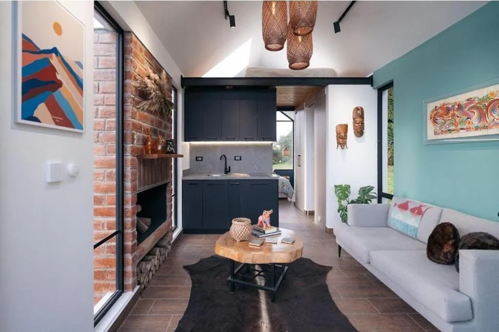 别墅 Tiny House Con Vista A Las Montanas 基多 厄瓜多尔
